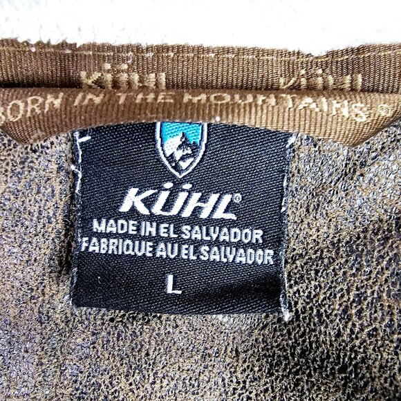 Kuhl Women's Advokat Full-Zip Fleece Sweater, Jacket, Stone, Sz L - Picture 7 of 8